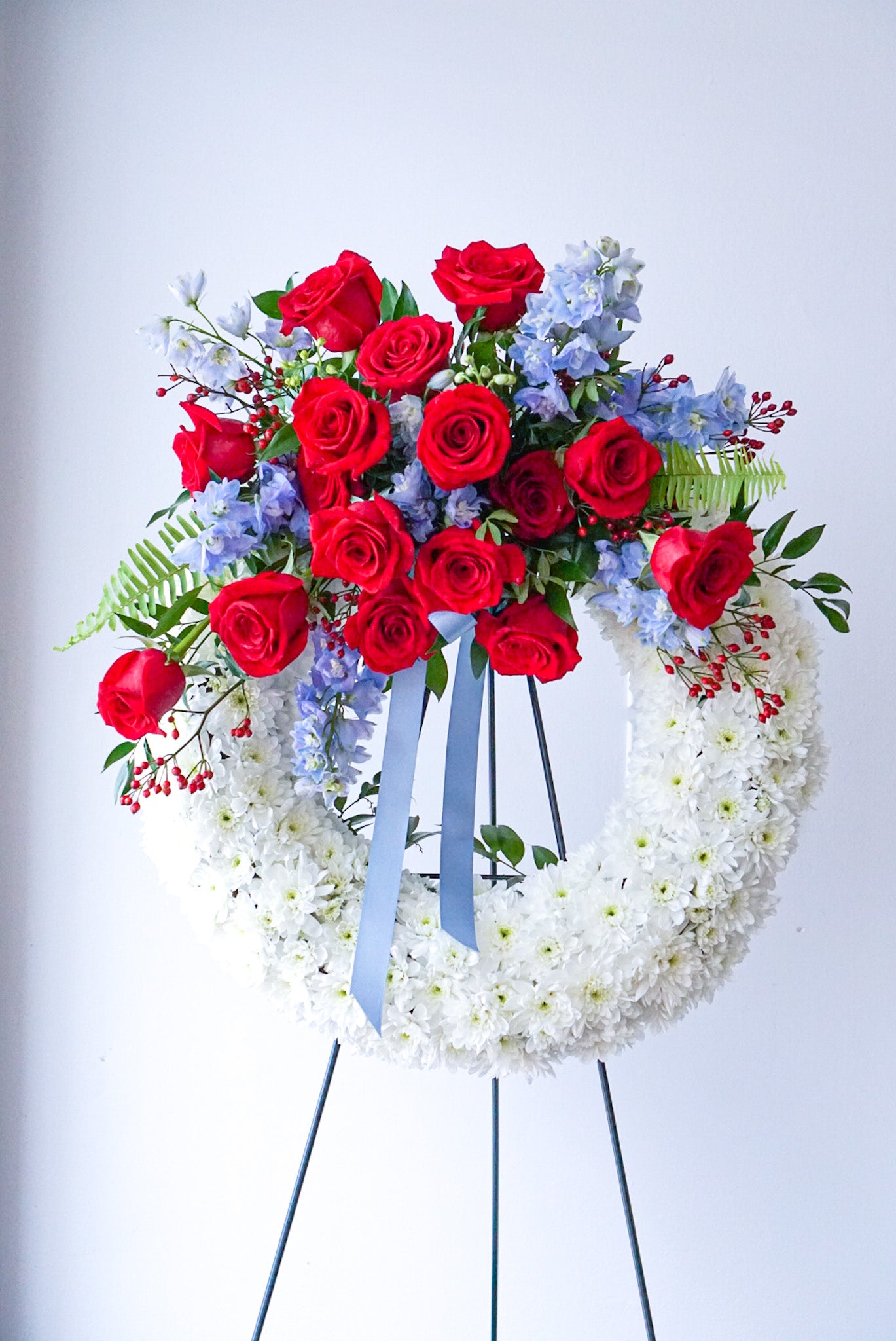 Sympathy Flowers - Loving Memories Wreath Sympathy Flowers - Loving Memories Wreath