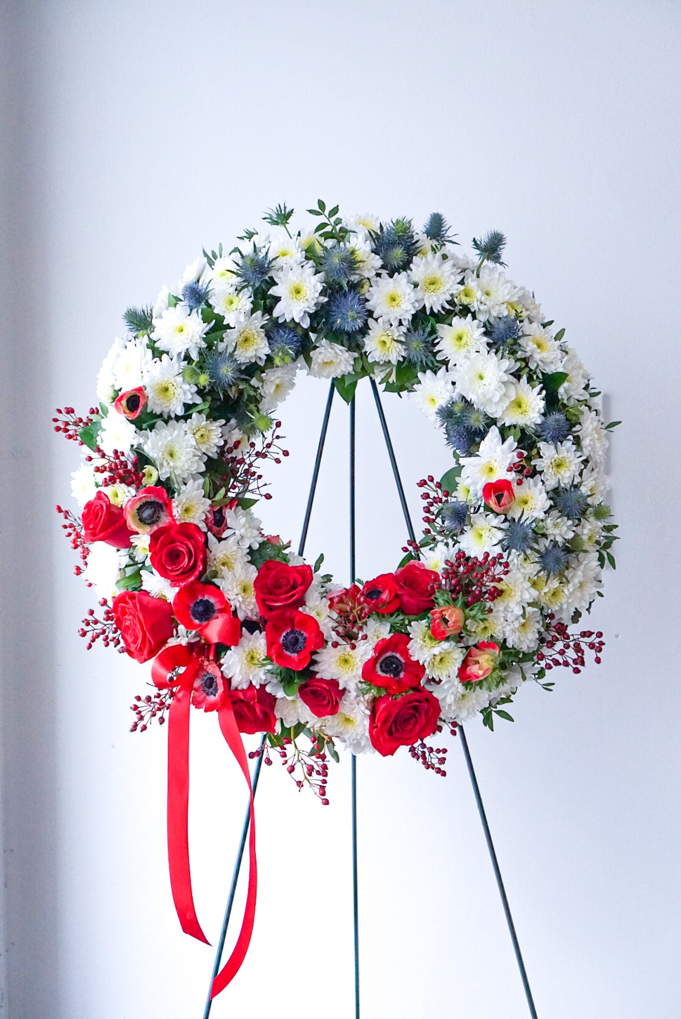Sympathy Flowers - Peace Eternal Wreath