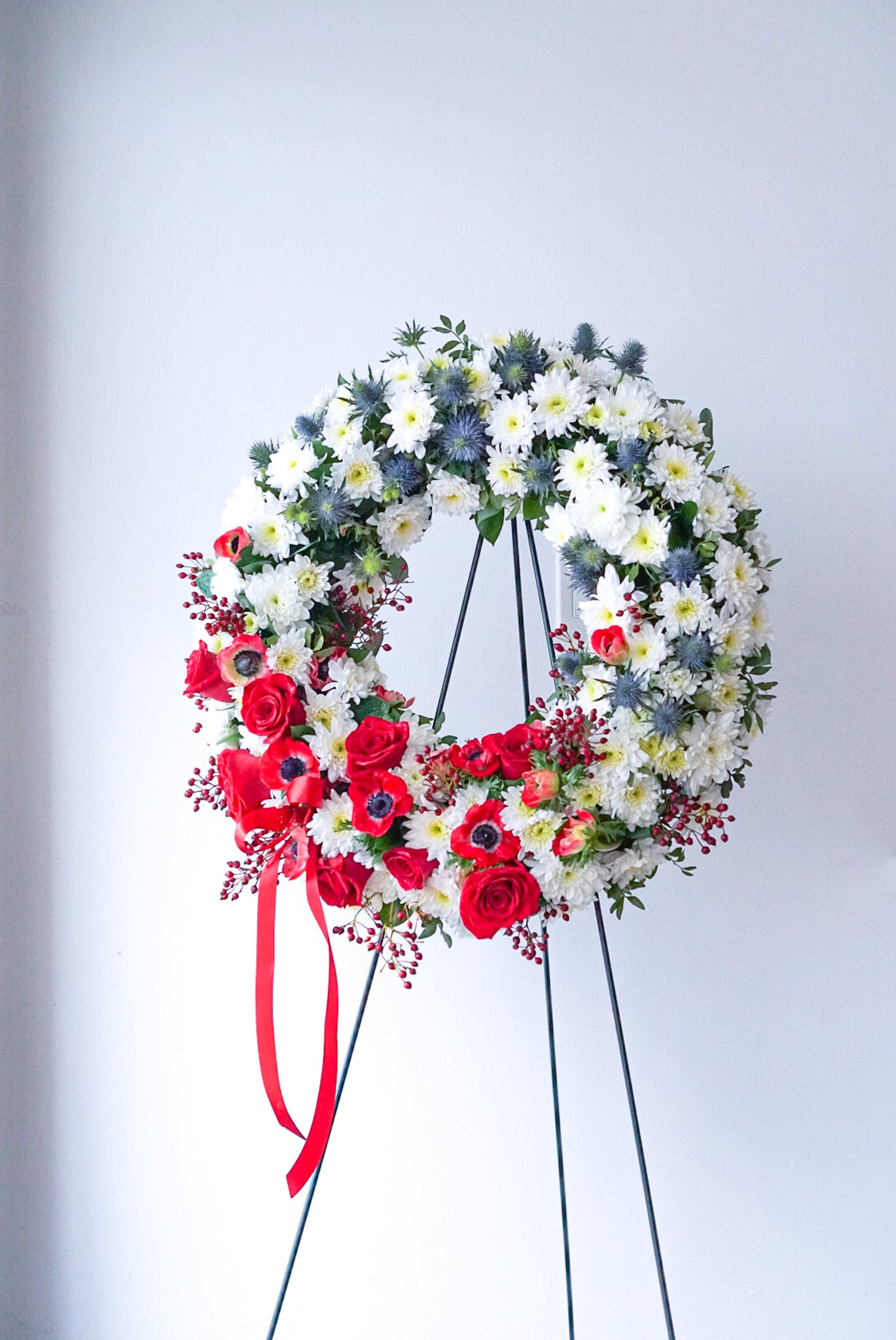 Sympathy Flowers - Peace Eternal Wreath