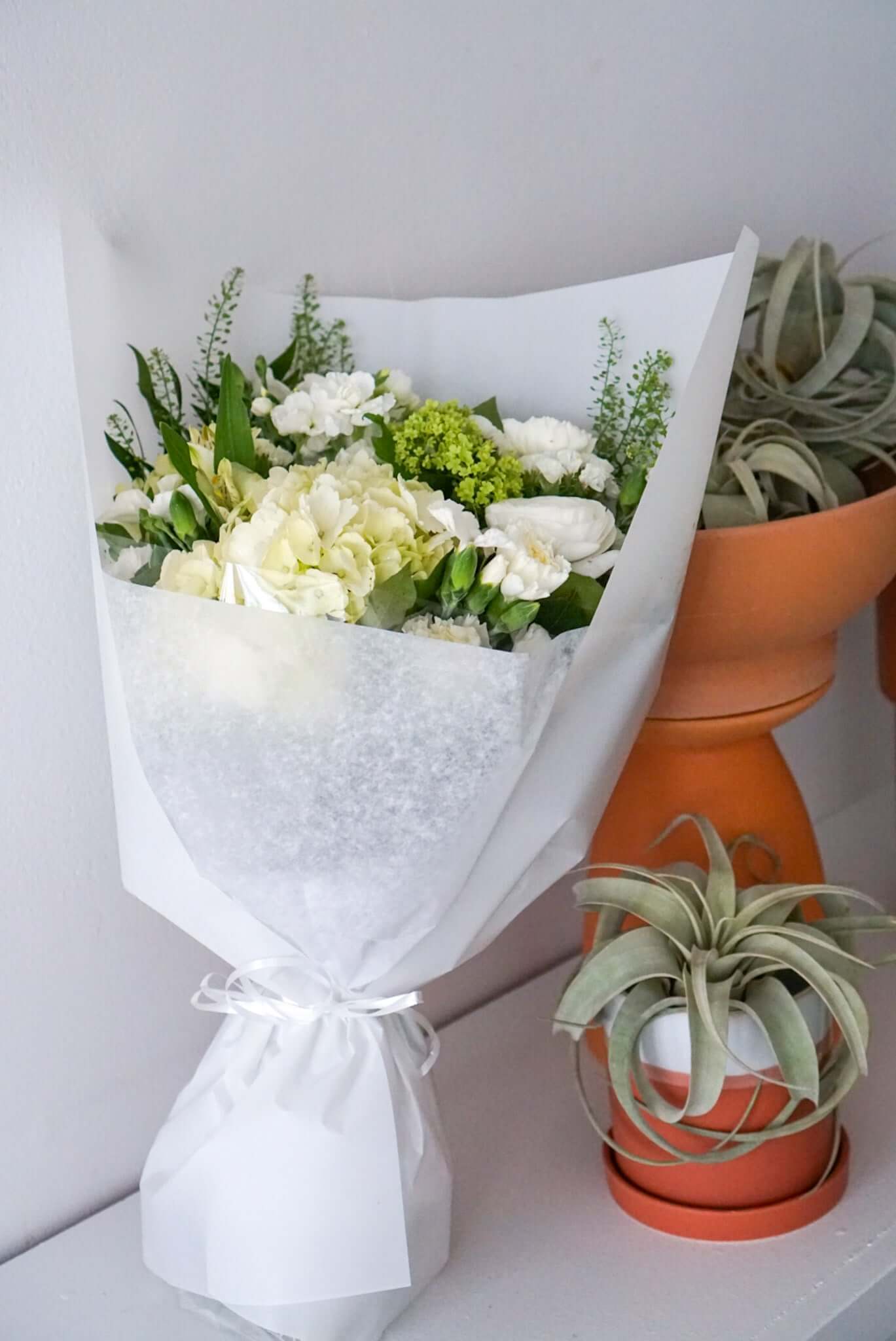 Seasonal Hand-tied bouquet